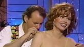 Moment Bill Murray repeatedly touches Geena Davis in resurfaced 1990 interview