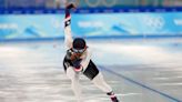 Olympic gold medalist Erin Jackson is back at the Pettit in Milwaukee, skating where a tiny slip began a fairytale year