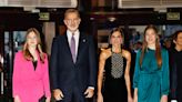 Leonor reaparece con los Reyes y la infanta Sofía casi tres meses después en el Concierto Premios Princesa de Asturias