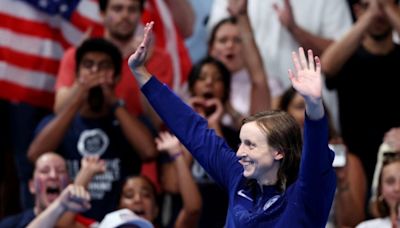 凱蒂‧萊德基再創奧運紀錄 贏1500米自由泳金牌 | 奧運會 | 創紀錄 | 大紀元