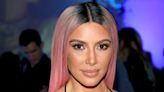 Kim Kardashian Debuts Pastel Pink Pixie Cut Days After Returning to Platinum Blonde