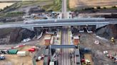 Drone images show Newsham Station progress on Northumberland Line