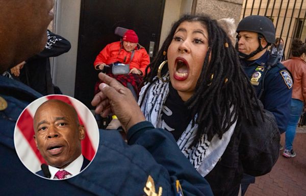 NYC Mayor Eric Adams Defends NYPD’s Arrests Of Pro-Palestinian Protestors At Columbia University