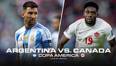 Where to watch Argentina vs. Canada live stream, TV channel, lineups, prediction for Copa America 2024 match | Sporting News