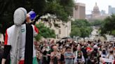 Pro-Palestine groups and members of Austin's Jewish community hold opposing rallies at the same time