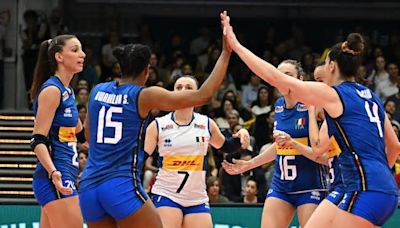 Volley femminile, Italia – Svezia 3-0: cronaca e risultato finale