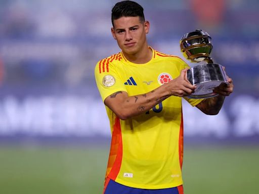 Este sería el nuevo amor de James Rodríguez: la modelo apoyó la selección Colombia en la Copa América 2024