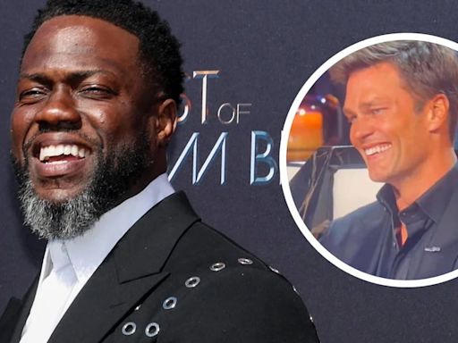 Tom Brady afrontó en vivo las burlas de Kevin Hart sobre su divorcio con Gisele Bündchen