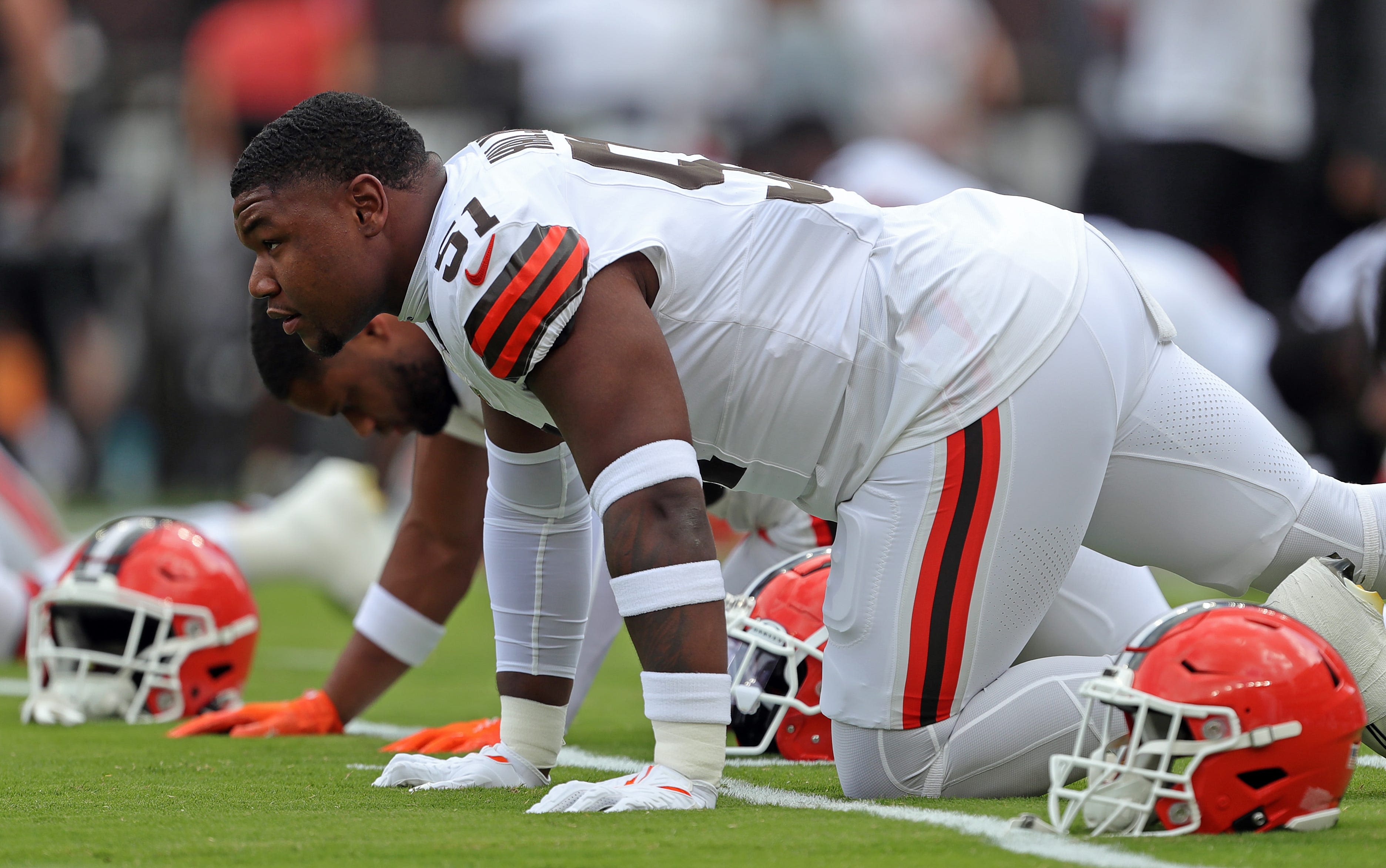 Browns, former Ohio State football DT Mike Hall Jr. arrested for domestic dispute