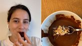 I tried Emily Mariko and Karlie Kloss' 5-ingredient stuffed chocolate dates recipe from TikTok, and I made one big, delicious mess of it