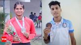 Young Rajasthan athletes Muskaan, Gajendra Singh win medals at 19th National Youth Championship | More sports News - Times of India