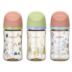 貝親 第三代母乳實感PPSU奶瓶240ml-彩繪款(3款可選)