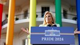 Jill and Ashley Biden welcome hundreds to rainbow-themed White House Pride Month party