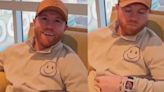 Cuánto cuesta el impresionante reloj de lujo que Canelo Álvarez recibió de regalo por su cumpleaños