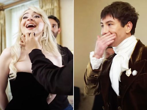 Sabrina Carpenter and Barry Keoghan's 2024 Met Gala First Look Was Caught on Camera— and They Share a Kiss!