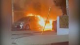 Cars intentionally torched by arsonist in Southern California neighborhood