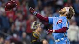 Bryce Harper flips out on umpire, flips Phillies helmet into stands and then retrieved by kid