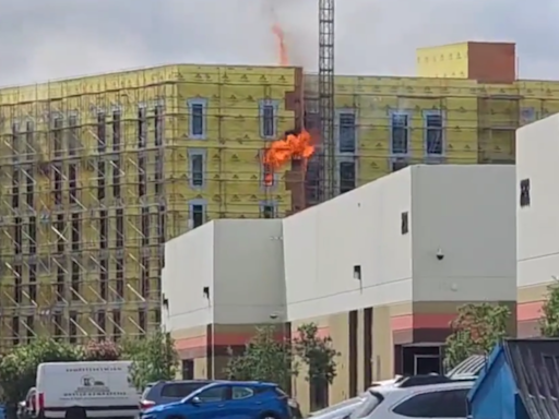 Fire at Redwood City building under construction triggers evacuations