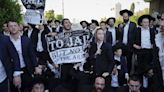 WATCH: Ultra-Orthodox Jewish men block highway in Israel in protest against draft