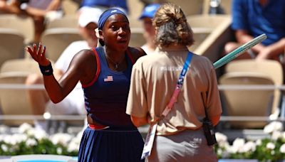 El controvertido cobro que provocó la frustración hasta las lágrimas de Coco Gauff en París - La Tercera