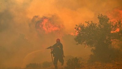 希臘野火風險加劇 雅典北部也冒森林大火