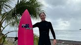 Paris 2024 Olympics: Tyler Wright making waves in 'half and half' wetsuit at Teahupo'o