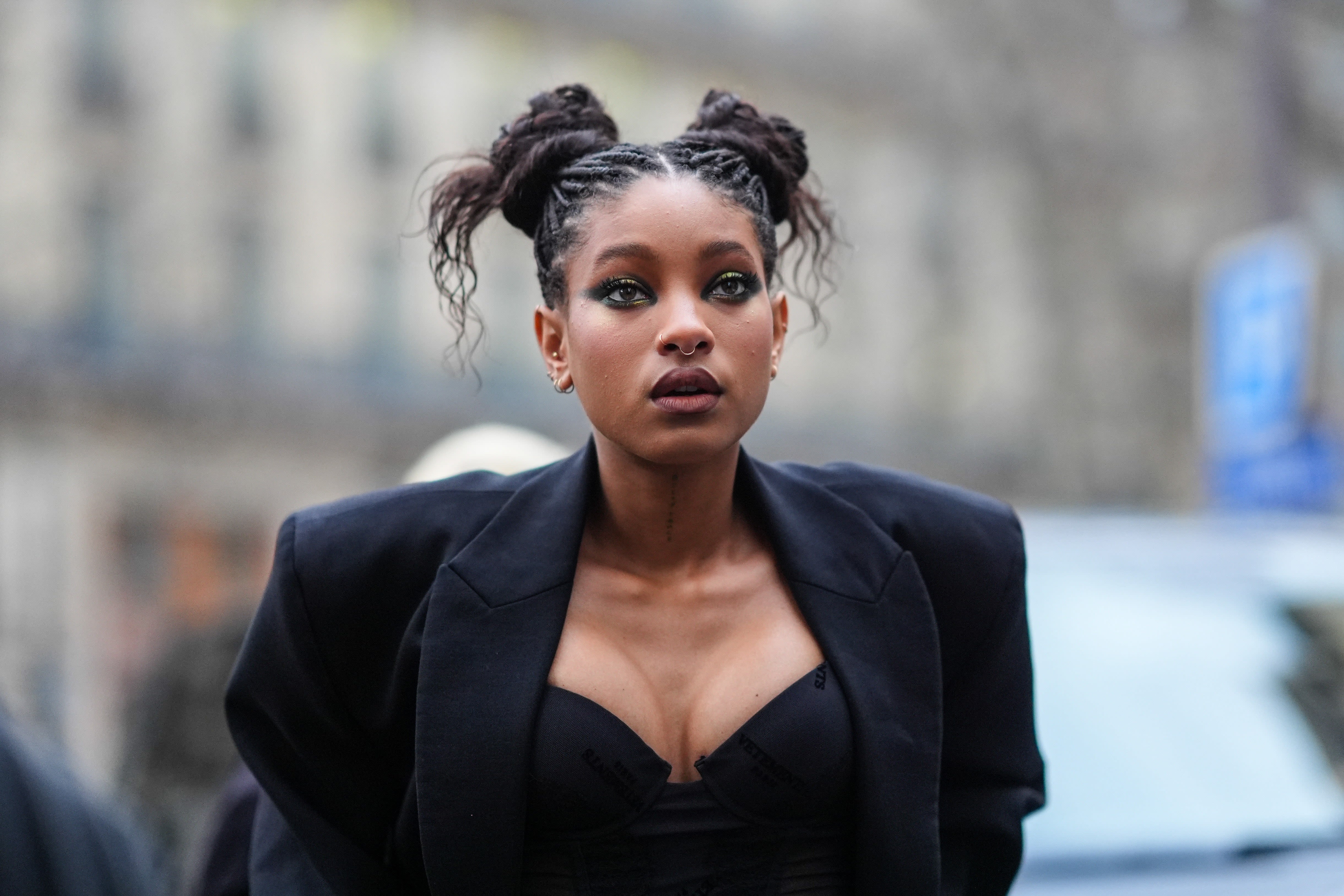 I Want to Take a Magnifying Glass to Willow Smith's Massive, Sculptural Updos