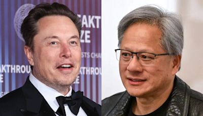 Nvidia's Jensen Huang praises Elon Musk's efforts at Tesla