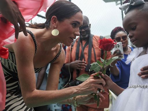 Meghan visited Nigeria as a duchess and left an African princess