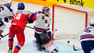 Canada beats Slovakia 6-3, Switzerland tops Germany 3-1 to reach semifinals at hockey worlds