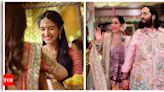 Anant Ambani-Radhika Merchant wedding: Rhea Kapoor shares brides' UNSEEN pictures from the festivities | Hindi Movie News - Times of India