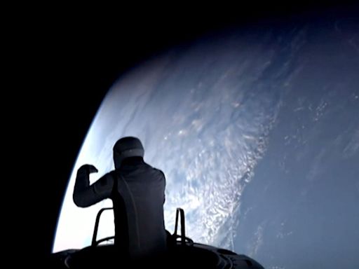 Billionaire completes first private spacewalk