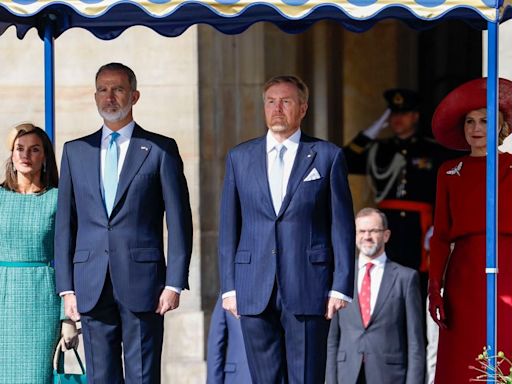 La primera visita de Estado de los reyes Felipe y Letizia a Países Bajos, en imágenes