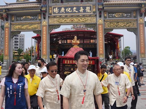 蔣萬安出席龍舟點睛暨祭江大典（1） (圖)