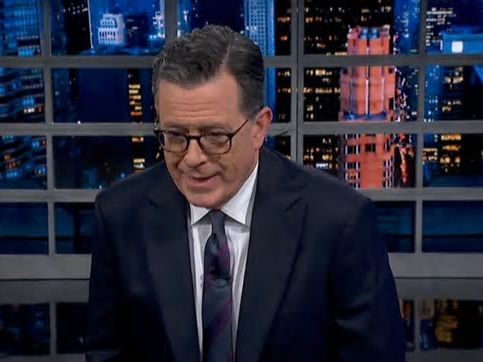 Stephen Colbert Nearly Threw Up After Hearing The Compliment Donald Trump Allegedly Gave Stormy Daniels