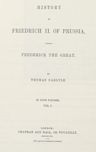 History of Friedrich II. of Prussia, Called Frederick the Great