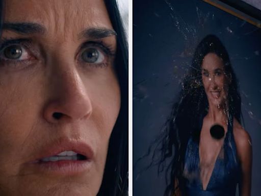 A New Trailer For Demi Moore's Graphic Body Horror Has Been Released