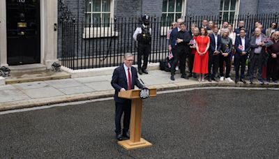 New PM Keir Starmer promises to rebuild Britain and restore trust in politics