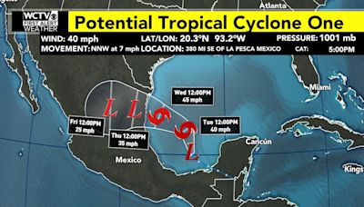 National Hurricane Center issues first tropical storm watch of 2024 for Texas coast