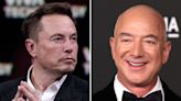 Jeff Bezos is just $5 billion away from overtaking Elon Musk to become the world's wealthiest person once more