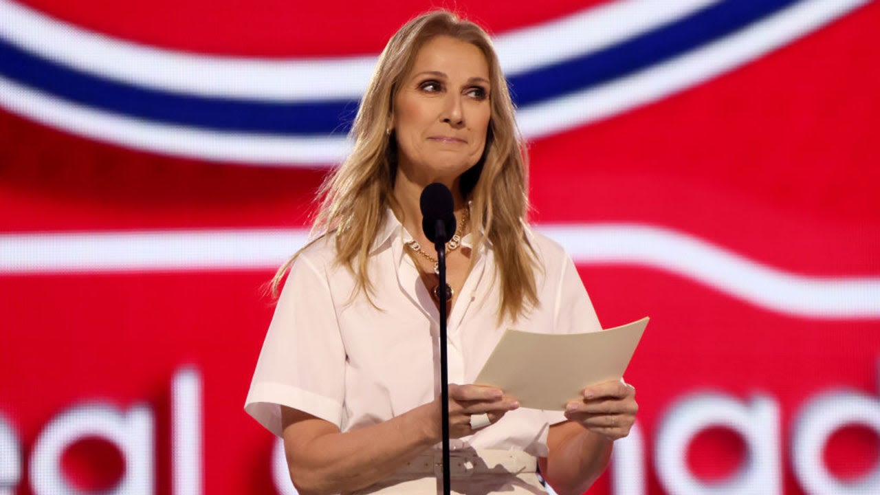 Céline Dion Makes Surprise Appearance at NHL Draft, Looks Stunning