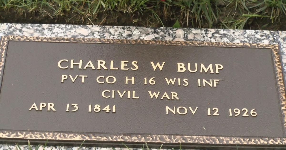 Civil War veteran's grave receives plaque after 98 years