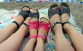 Saltwater sandals