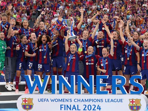 Crónica de la final de la Women's Champions League Barcelona - Lyon 2-0: Aitana y Alexia coronan al Barça | UEFA Women's Champions League