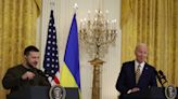 With Zelensky by his side, Biden vows the U.S. 'is going to give Ukraine what it needs' to repel Russia