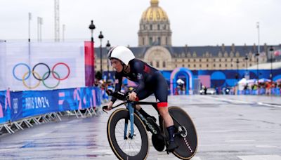 Boyfriend praises cyclist for rainy silver medal