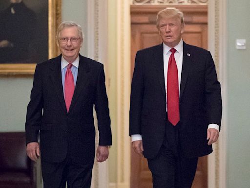 Donald Trump and Mitch McConnell break the ice after years of silence