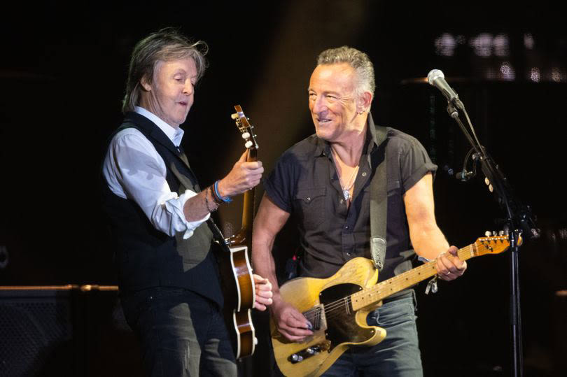 Paul McCartney takes aim at Bruce Springsteen with Taylor Swift jab