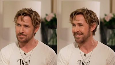 Ryan Gosling wears T-shirt promoting Eva Mendes’ children’s book during press tour