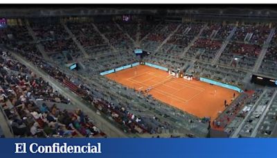 El desolador aspecto del Mutua Madrid Open sin Alcaraz y Nadal